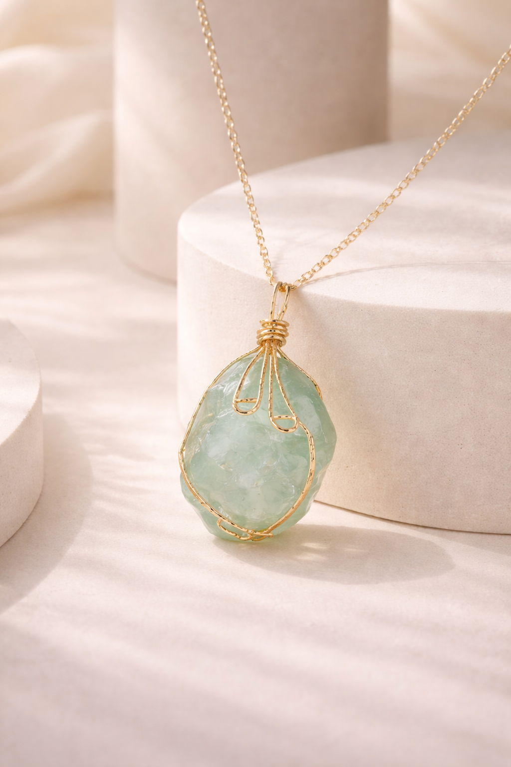 RecoMango | AuraWrap — Natural Chakra Gemstone Necklace