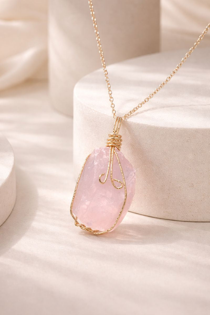 RecoMango | AuraWrap — Natural Chakra Gemstone Necklace