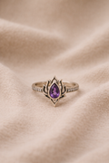 Recomango Lotus Amethyst Renewal Ring